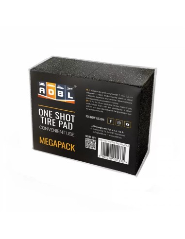 ADBL APLIKATOR ONE SHOT TIRE PAD MEGAPAK