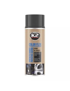 K2 Color flex guma fekete matt 400ml