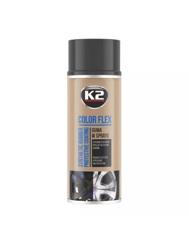 K2 Color flex guma fekete matt 400ml