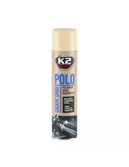 K2 Polo műszerfalápoló 600 vanília