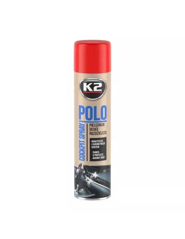 K2 Polo műszerfalápoló 600 ml eper