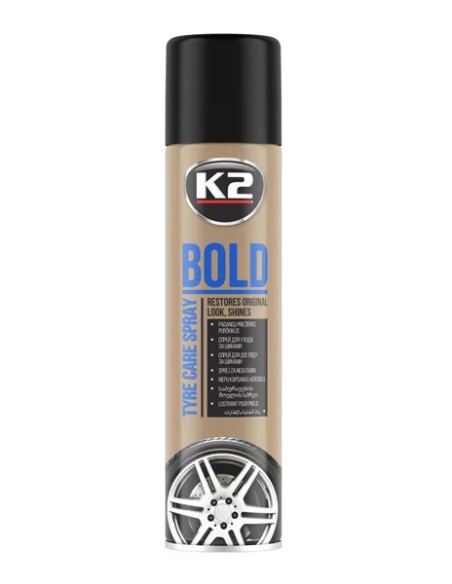 K2 - Bold prep.gumiabroncsra 600 ml spray