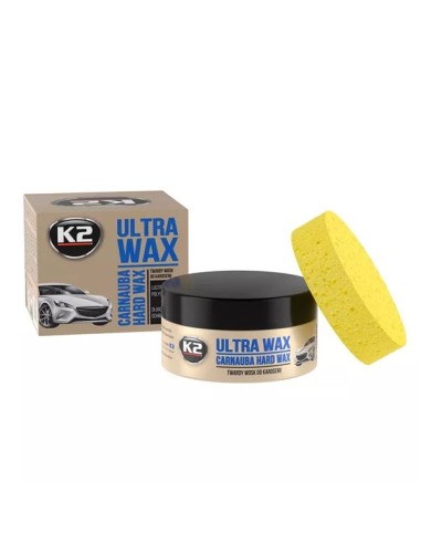 K2 - Ultra wax karnaubaviasz z szivacs