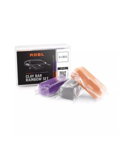 ADBL CLAY BAR RAINBOW SET 50G 3SZT.